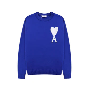 Herz-Sweater Pullover